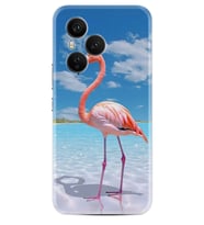 Honor 400 Pro Kılıf Boutique Baskılı Resimli Okaynus ve Flamingo Pcode -093