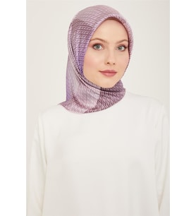 Sura İpek Eşarp  9104D (S ) (Mor)