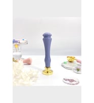 Mum Mühürü Sapı 5 Farklı Pastel Renkde Plastik Alaşım M8 Dişli  Mor