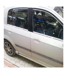 Hyundai Getz Krom Cam Çıtası 6 Parça 2002> Paslanmaz Çelik