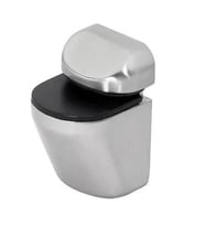 Raf Tutucu Cam-ahşap Parlak Krom 4-25 Mm. - 2 Adet