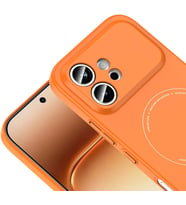 Lexroo Honor 600 5G ile Uyumlu M-Safe Şarj Özellikli Kamera Korumalı Elio Sert PC Kapak Ultra İnce