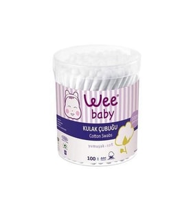 Nessiworld  Wee Baby Kulak Temizleme Çubuğu (100 Adet) 905