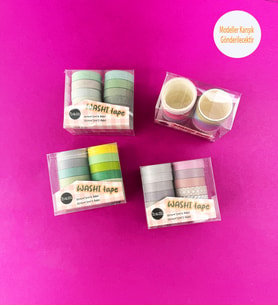 Kağıt Desen Bandı 10'lu Set
