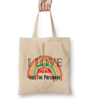 I Love My Wife Couple Gift Bez Çanta Uzun Saplı