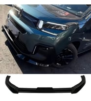 Citroen Berlingo Ön Lip Parlak Siyah Plastik Ön Ek Karlık 2023 2024 2025 karlık+bodykit+ek