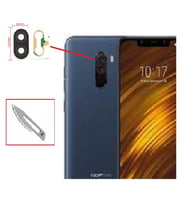 Tkgz Xiaomi POCOPHONE F1 Arka Kamera CAM Lensi + Bistüri Ucu