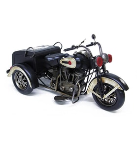 Metal Motorsiklet Biblo Dekoratif Hediyelik