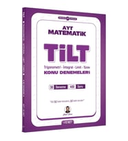 Mert Hoca Yayınları AYT Tilt Trigonometri İntegral Limit Türev 30'lu Deneme
