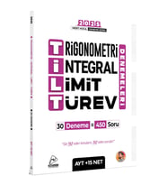 Mert Hoca Yayınları AYT Tilt Trigonometri İntegral Limit Türev 30'lu Deneme 2025