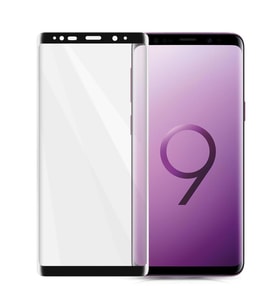 Blogy Galaxy S9 Plus ile Uyumlu Flexi Edge 5D Ekran Koruyucu (Siyah)