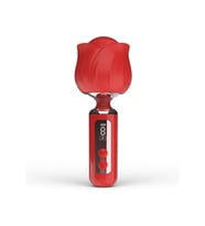 Rose Vibratör – 360° Döner Başlıklı, Sessiz ve Su Geçirmez, Dijital Ekranlı