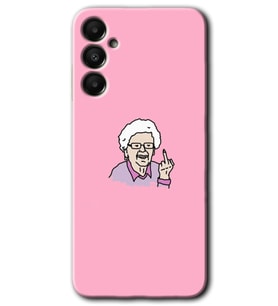 Galaxy A05s Kılıf HD Desen Baskılı Kılıf - Bad Grandmother