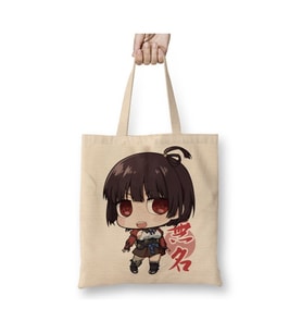 Mumei Koutetsujou No Kabaneri Beyaz Bez Çanta Uzun Saplı Alışveriş Çantası Plaj Çantası