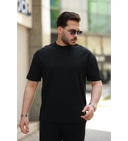 Erkek Kısa Kollu Basic Oversize Tshirt