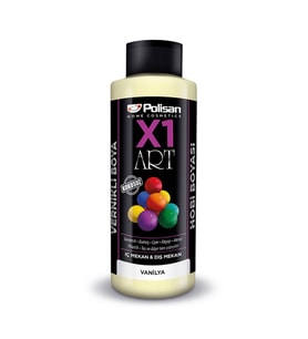 Polisan X1 Art Vernikli Hobi Boyası 120ml Vanilya