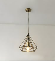 3 Başlı Avize Modern Restoran Bar Tezgahı Koridor Geçidi Balkon Ofis Yatak Odası Yatak Başı Merdiven Metal Sarkıt Avize 3225-W85-4D-XX (Eskitme Altın)