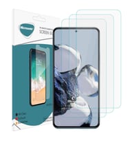 Microsonic Xiaomi Mi 12T Pro Screen Protector Nano Glass Cam Ekran Koruyucu (3`lü Paket) (Renksiz)