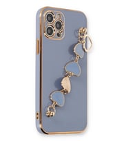 Pilelistore   iPhone 12 Pro Max Kılıf Esila Silikon - Gri