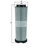 MAHLE LX10201 Hava Filtresi A6460940204
