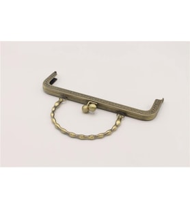 Çanta Klips Saplı - 20 cm Bronz