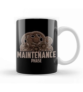 Maintenance Phase Gear Kupa Bardak Porselen