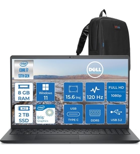 Dell Pro 15 Essential Intel Core I7 1355U 5 Ghz 8gb Ddr5 2tb SSD Windows 11 Pro 15.6" FHD(1920X1080) 120HZ Wva IPS Taşınabilir Bilgisayar PV152501355UP04 + Zetta Çanta