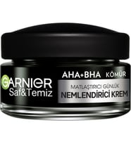 Garnier Aha Bha Kömür 3'Ü 1 Arada Matlaştırıcı Günlük Nemlendirici Krem 50ml