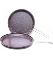 Lunaev Mutfak No-32 cm Teflon İkiz Balık Tavası