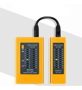 S Line HDMI Kablo Test Cihazı +RJ45 Test Cihazı (Sarı)