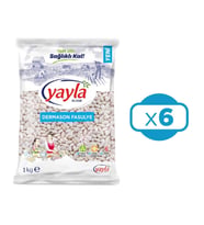 Yayla Dermason Fasulye 1000 gr x 6 Adet
