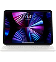 Apple Magic Keyboard: 11 inç iPad Pro ve iPad Air (4. ve 5. nesil) için iPad klavyesi ve kılıfı, harika yazma deneyimi, yerleşik trackpad, Türkçe F Klavye - Beyaz Outlet