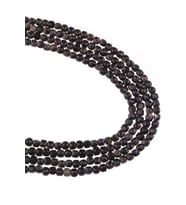 4X4 MM Küp Faset Obsidyen Taşı Dizi - DZ4066 (Karışık)