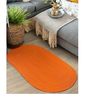 Halı, kilim, Paspas, Yolluk, Balkon Halısı, Kolidor Halısı, Çeyizlik Ev Eşyası, Banyo Paspası 75 x 110 Turuncu