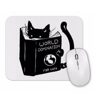 Kitap Okuyan Kedi Cats Mouse Pad