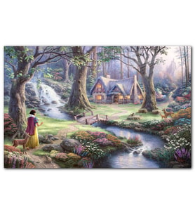 Cakatablo Ağaçlar Arasındaki Kahverengi ev Fantezi Sanat Periler