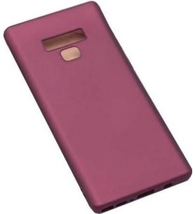 Zore Galaxy Note 9 ile Uyumlu Premier Silikon Kılıf Mürdüm