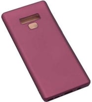 Zore Galaxy Note 9 ile Uyumlu Premier Silikon Kılıf Mürdüm