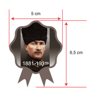 MUSTAFA KEMAL ATATÜRK YAKA KOKARTI-2