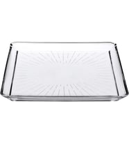 Madlen Servis Tabağı 68683 Madlen Crystal Glass 24x24