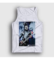 Presmono Unisex Beyaz Wes Borland Guitarist Limp Bizkit Atlet 556321tt