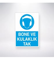 Bone Ve Kulaklık Tak 21x28 Arkası Yapışkanlı Levha