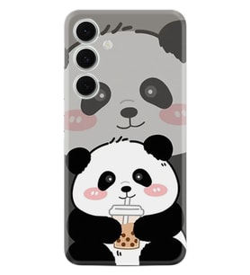 Samsung Galaxy A36 Kılıf Boutique Baskılı Resimli Milkshake Panda Pcode -058
