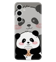 Samsung Galaxy A36 Kılıf Boutique Baskılı Resimli Milkshake Panda Pcode -058