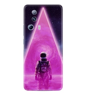Xiaomi 13 Lite Kılıf Resimli Desenli Silikon Platinium Series Astro Purple2 1907