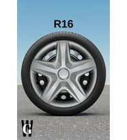 Opel Omega 16 İnç Jant Kapağı (4 ADET) Gri G105