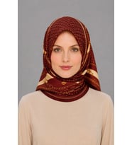 Lesscarves Twill Desenli Eşarp LS2201