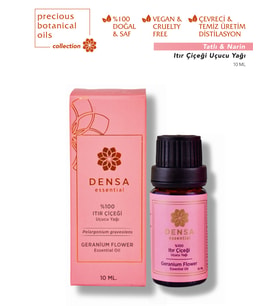 Densa Essential Itır Uçucu Yağı %100 Saf Doğal 10 ml Difüzör Buhurdanlık Uyumlu