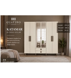 KATAMAR 6 KAPAKLI DOLAP