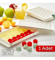 33'lü Küre Buz Kalıbı Bpa Free